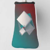 Couvre-club De Golf Carrés de Fibonacci (Tourné à 90°)