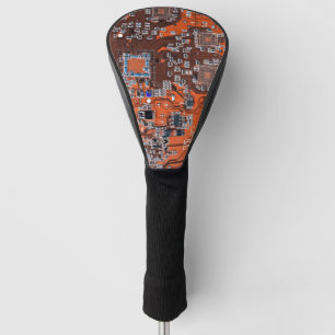Couvre-club De Golf Carte circuit imprimé circuit orange PCB