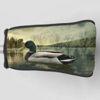 Carte postale Patinée Vintage Mallard Duck