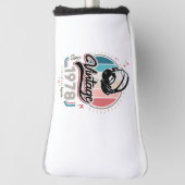 Couvre-club De Golf Casques vintages depuis 1978 (Tourné à 90°)