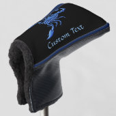 Couvre-club De Golf Casquette de tête de golf Blue Scorpion (Devant 3/4)