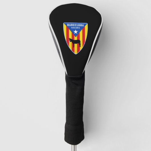 Couvre-club De Golf Catalunya Estelada de Barcelone (Devant)