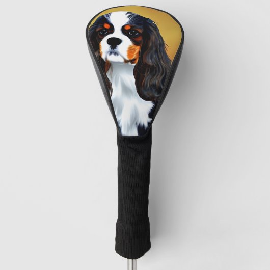 Couvre-club De Golf cavalier roi charles spaniel AI2 (Devant)