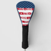 Couvre-club De Golf Célébration du Semiquincentenaire 1776 2026 (Devant)