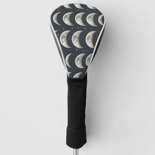 Couvre-club De Golf Celestial Moon Phase (3) (Devant)
