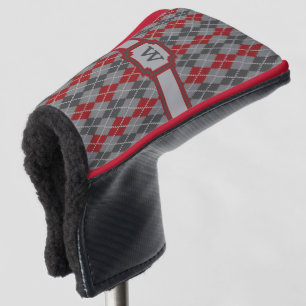 Couvre-club De Golf Cendres et membres Jacquard Couvercle