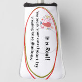 Couvre-club De Golf C'est réel (Tourné à 90°)