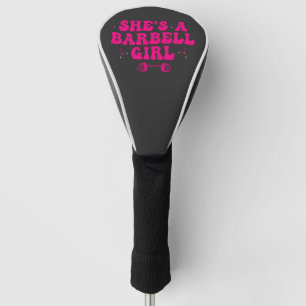 Couvre-club De Golf C'est un barbel Fitness Gym Sport Cadeau