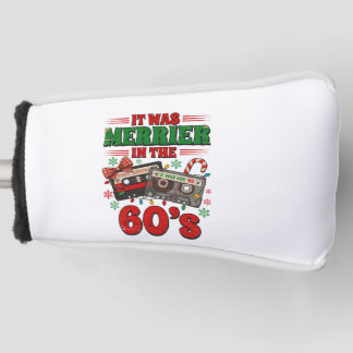 Couvre-club De Golf C'était plus joyeux dans les années 60 Noël Annive