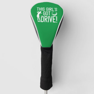 Couvre-club De Golf Cette fille a une voiture