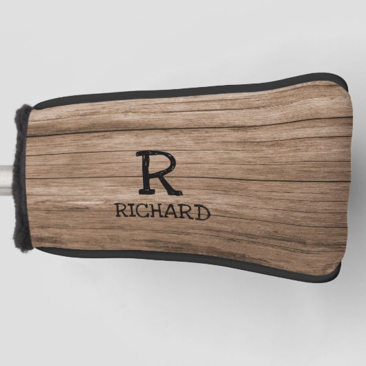 Couvre-club De Golf Changer initial, Ajouter (supprimer) Nom, Panneau  (Devant)