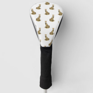 Couvre-club De Golf Charme magique de Frog Prince Imaginaire Golden Cr
