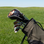 Couvre-club De Golf Charming Chat Boss (In Situ)