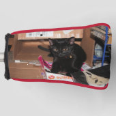 Couvre-club De Golf Chat (Devant)