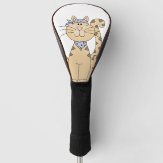 Couvre-club De Golf Chat Cool