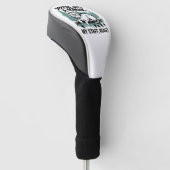 Couvre-club De Golf Chat Grumpy - 'Vous êtes juste un humain, mon pers (Incliné)