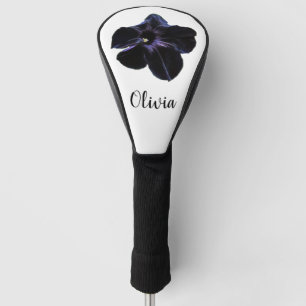 Couvre-club De Golf Chat noir Petunia Couvercle de tête de golf person