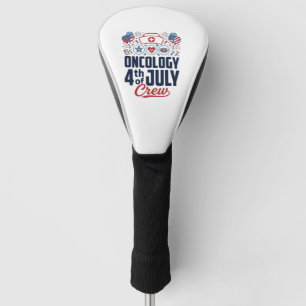 Couvre-club De Golf Chemio 4 juillet Équipage Médical T-shirt patrioti