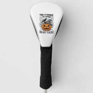 Couvre-club De Golf Chemise de professeur de biologie Halloween Citrou