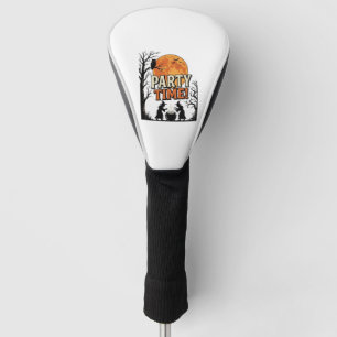Couvre-club De Golf Chemise de sorcière de chaudron de fête d'Hallowee