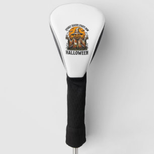 Couvre-club De Golf Chemise sorcière citrouille épouvantail Halloween