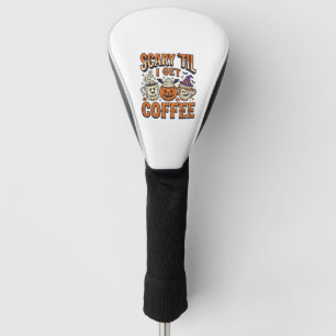 Couvre-club De Golf Chemise vintage Halloween Café Épouvantable jusqu'