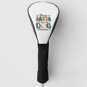 Couvre-club De Golf Cher Père Noël C'était le chien Noël-01