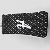 Couvre-club De Golf Chic AsteriskS Classic-Black-Personnalisé(Putter) (Devant)