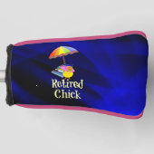 Couvre-club De Golf Chick à la retraite, conception arrière - plan abs (Devant)