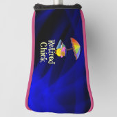 Couvre-club De Golf Chick à la retraite, conception arrière - plan abs (Tourné à 90°)