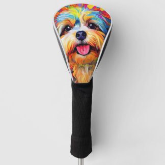 Couvre-club De Golf Chien Chih Tzu 001 - Zetton Ziana