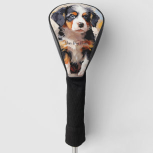 Couvre-club De Golf Chien de Montagne Super mignon Bernese 004 - Xeno
