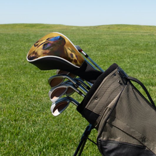 Couvre-club De Golf Chien sauvage africain (In Situ)