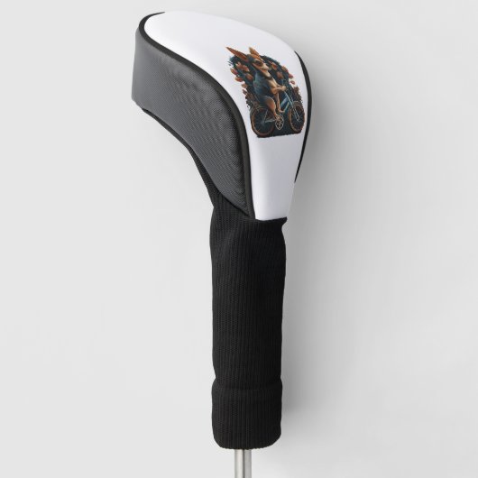 Couvre-club De Golf Chihuahua Vélo Chien Chien Cyclisme (Incliné)