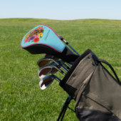 Couvre-club De Golf Chouette à fleurs (In Situ)