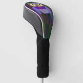Couvre-club De Golf Chouette à l'oeil clair (Incliné)