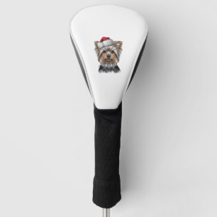 Couvre-club De Golf Christmas Yorkie
