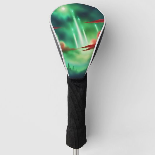 Couvre-club De Golf ciel vert (Devant)