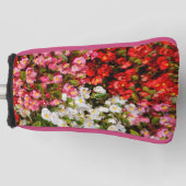 Couvre-club De Golf Cire colorée Begonias (Devant)