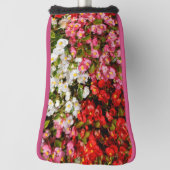 Couvre-club De Golf Cire colorée Begonias (Tourné à 90°)