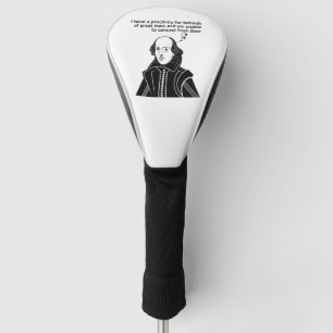 Couvre-club De Golf Citation drôle de Shakespeare