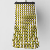 Couvre-club De Golf Citrine Gemstone Jaune (Tourné à 90°)