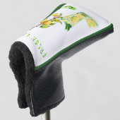 Couvre-club De Golf Citron Cool Boire Funny Golf Head Cover Texte Pers (Devant 3/4)