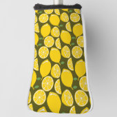 Couvre-club De Golf Citron Jaune Moderne Amusant mignon (Tourné à 90°)