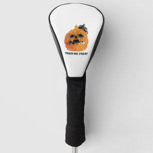 Couvre-club De Golf Citrouille d'Halloween