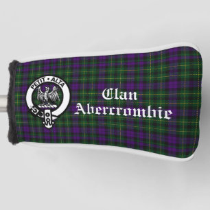 Couvre-club De Golf Clan Abercrombie Tartan & Crest