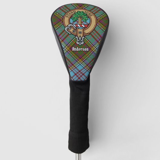 Couvre-club De Golf Clan Anderson Crest Golf Head Cover (Devant)