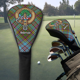 Couvre-club De Golf Clan Anderson Crest Golf Head Cover