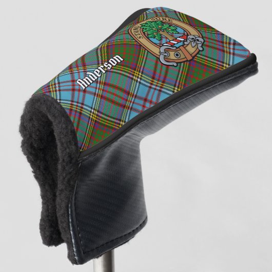 Couvre-club De Golf Clan Anderson Crest Golf Head Cover (Devant 3/4)