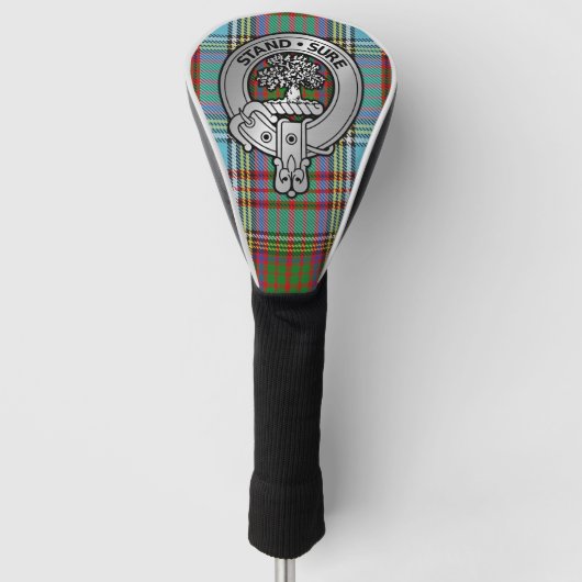 Couvre-club De Golf Clan Anderson Crest & Tartan (Devant)